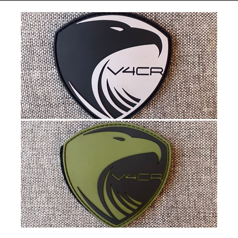 V4CR Sew On Velcro PVC Patches (2 pack)