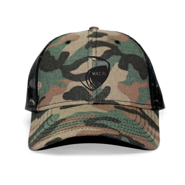 Green & Black Camo Snapback Hat